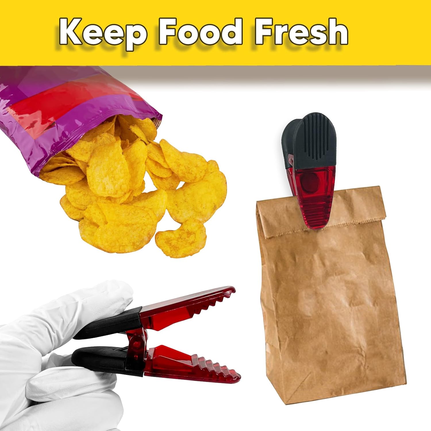 Custom Logo Plastic Heavy Duty Adjustable Multifunction Refrigerator Magnet Clips Neodymium Magnet Eco-Friendly Dishwasher Safe - 图片 7