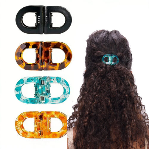 Custom Logo Hair Clips Strong Hold No-Slip Magnetic Hair Styling Clips Seamless 2-in-1 Design for Women Hairstyling Intuitive
